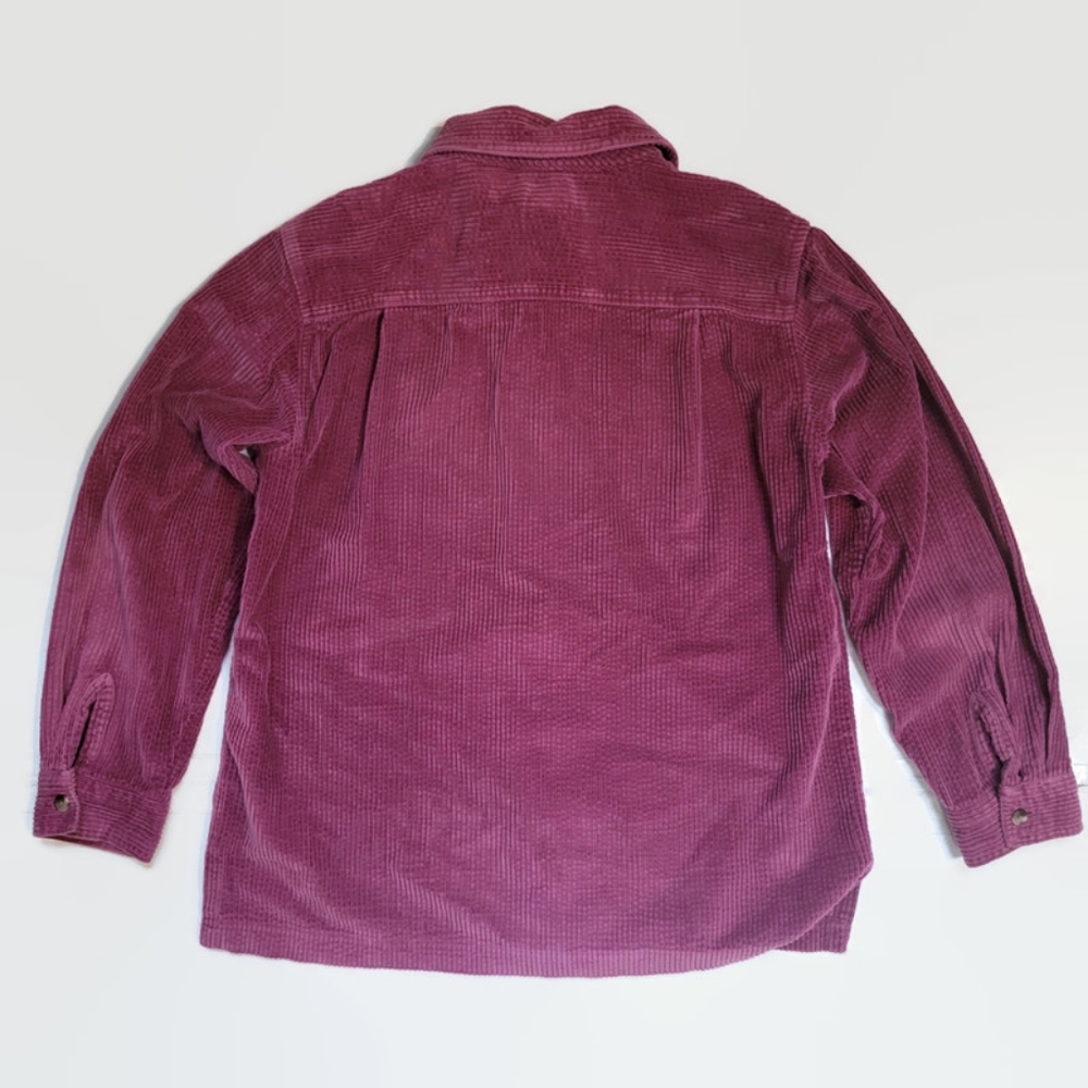 L.L. Bean Purple Corduroy Shacket - Picture 9 of 10